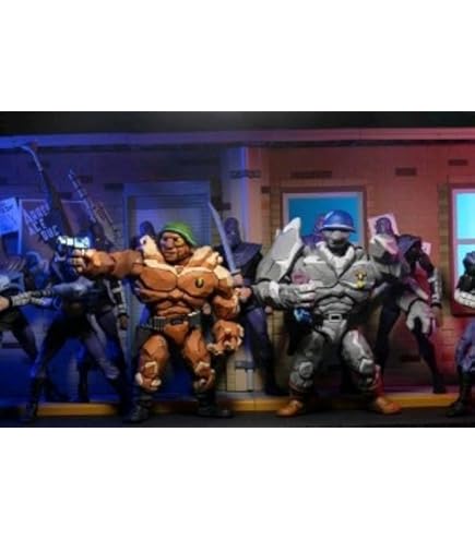 ネカ エイプリル　フットソルジャー　セット　タートルズ TMNT　フィギュア Amazon.com: NECA Teenage Mutant Ninja Turtles 7